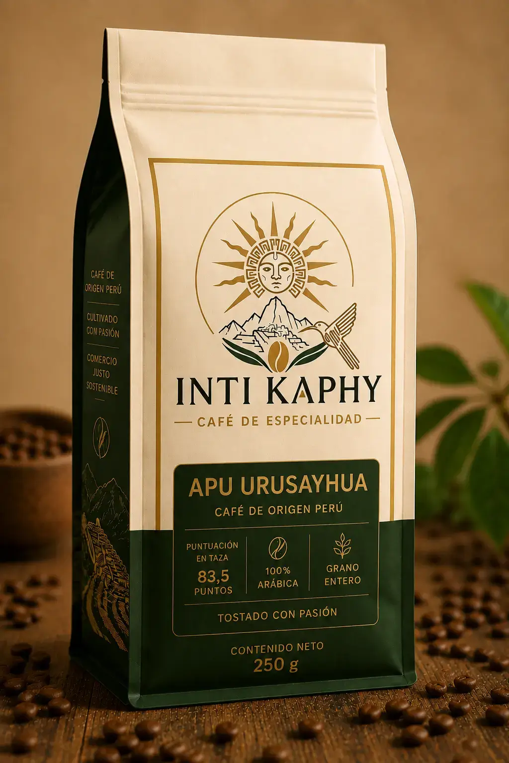 Café Apu Urusayhua de Perú en Grano – 250 g